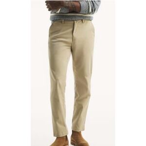 Nautica The Deck Pant  Classic Fit Stretch 40x32 True Khaki